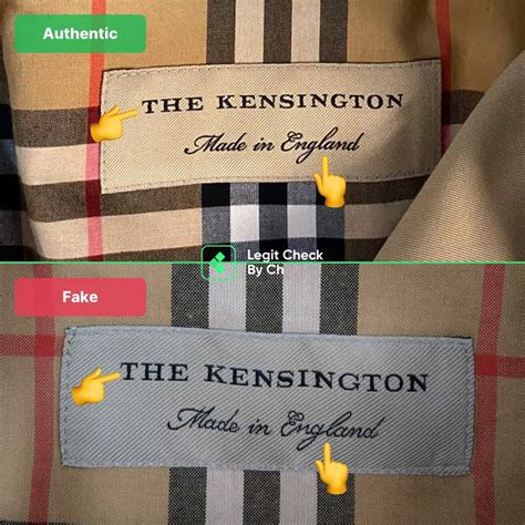 burberry trench fake vs real|burberry coat scam.